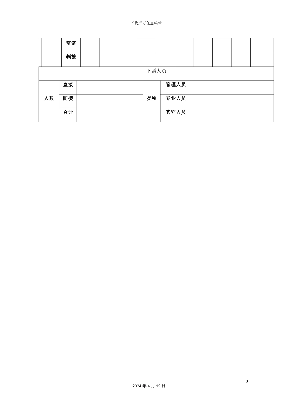 公司员工职位说明书_第3页