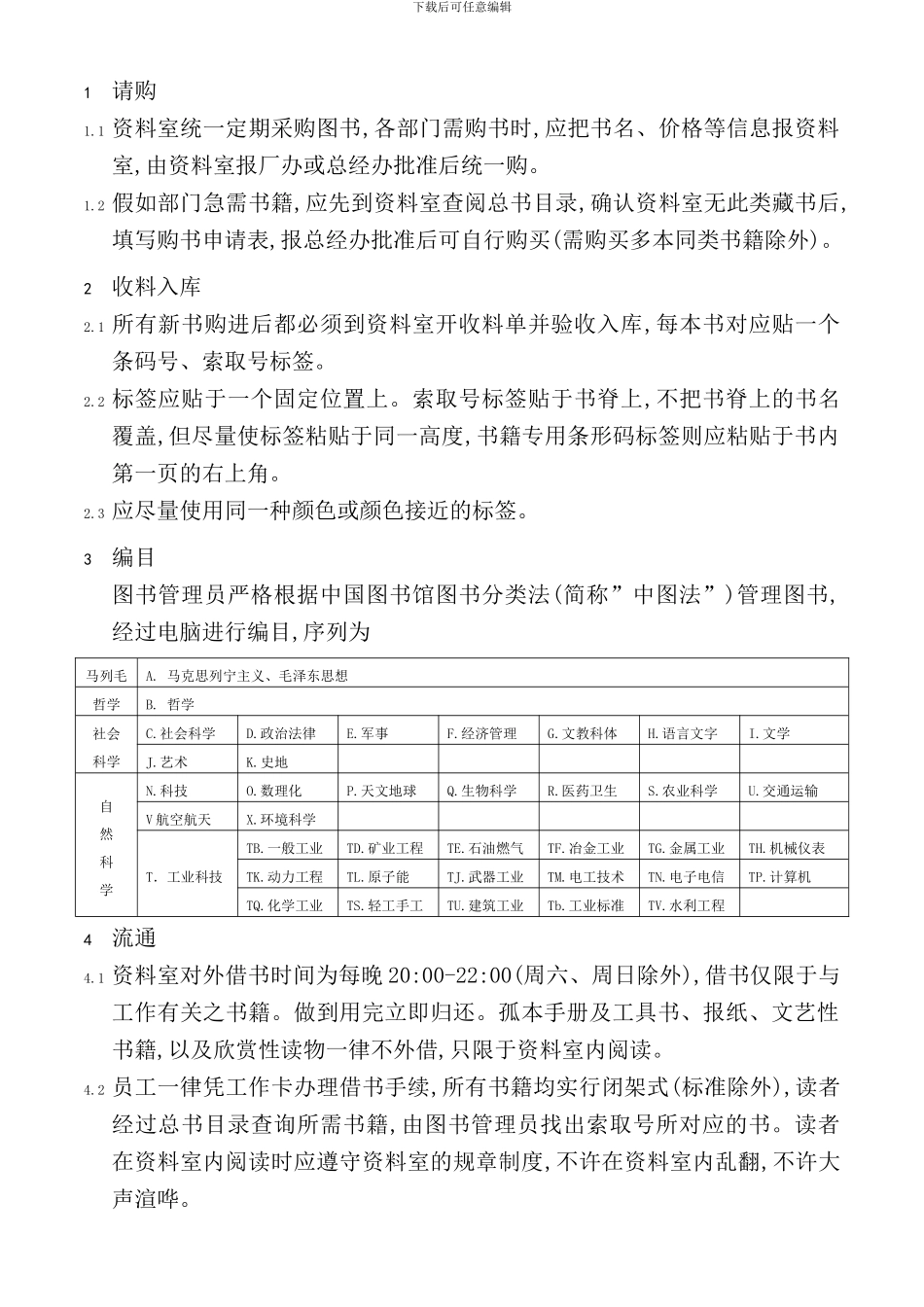 公司图书管理规定模板_第3页