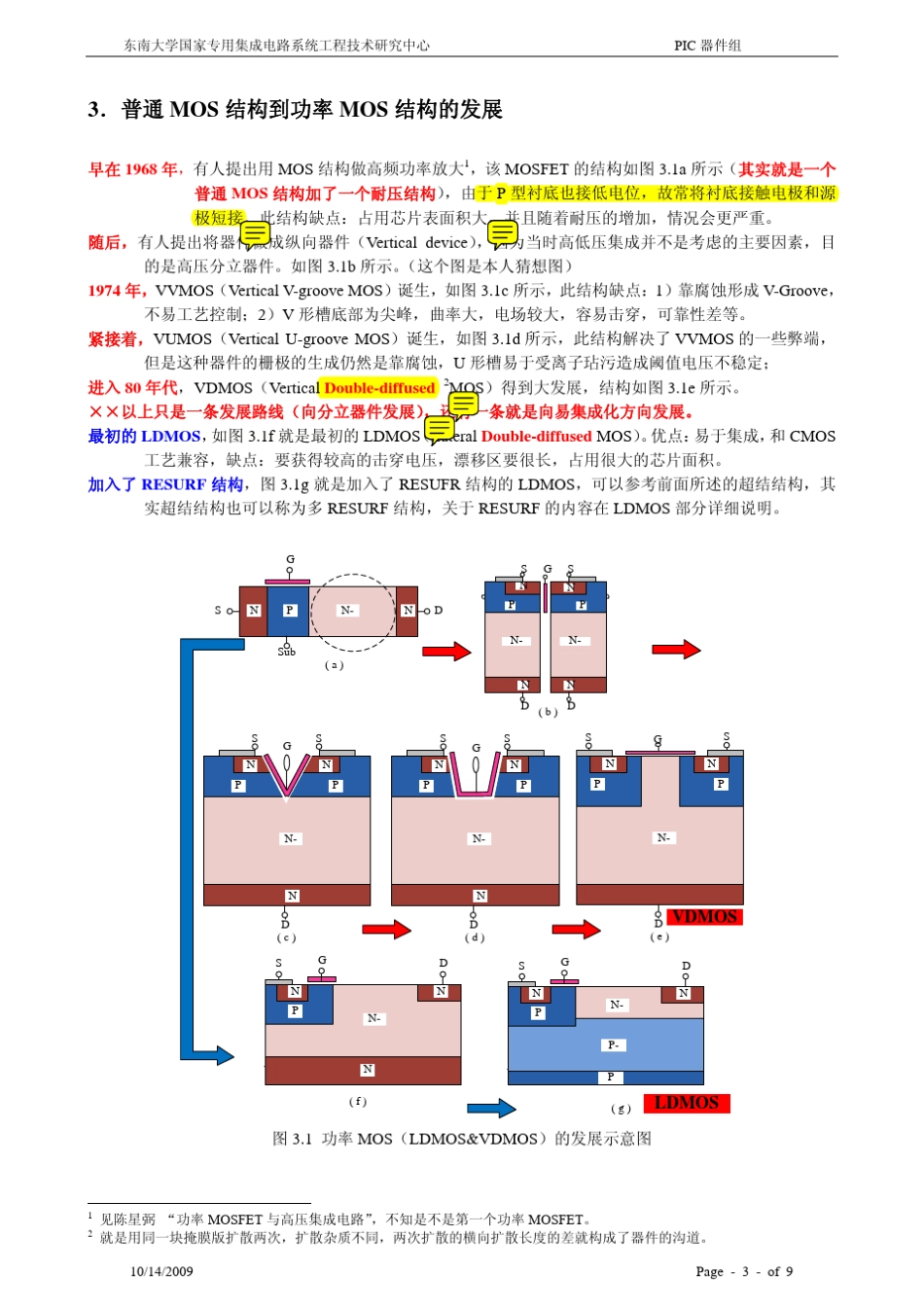 功率半导体器件(LDMOSVDMOS)_第3页