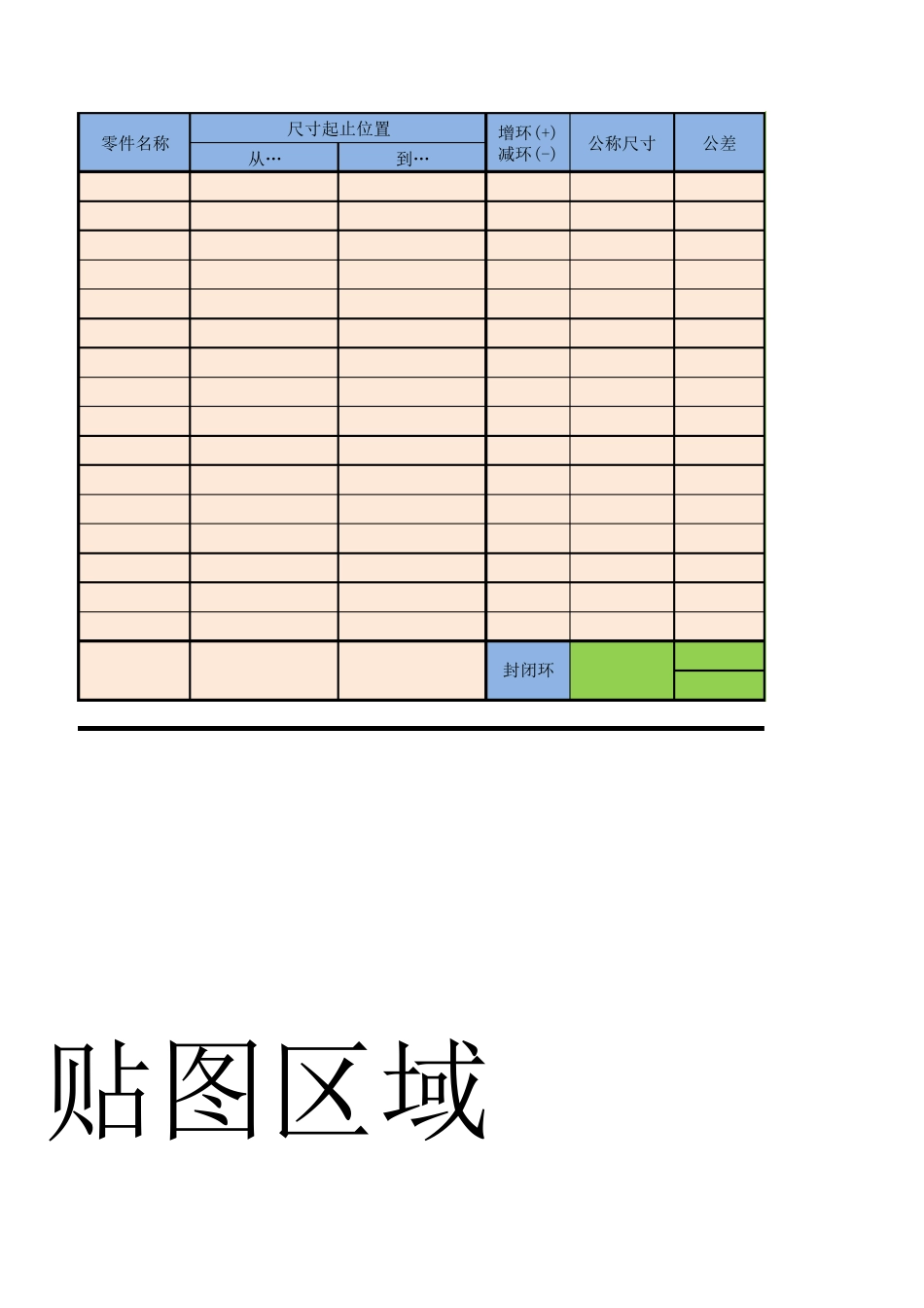 功能最全的的公差分析(尺寸链计算)表格_第3页