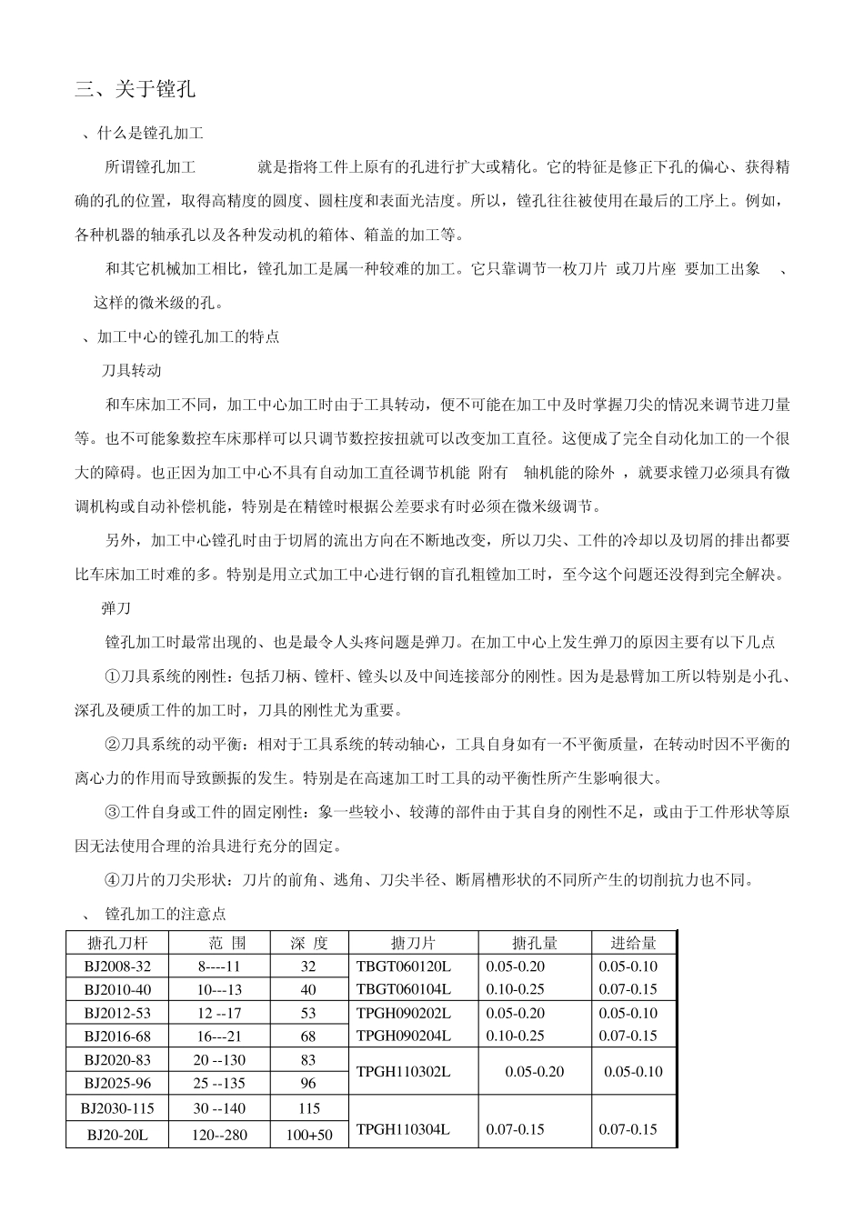 加工中心(CNC)生产注意事项_第3页