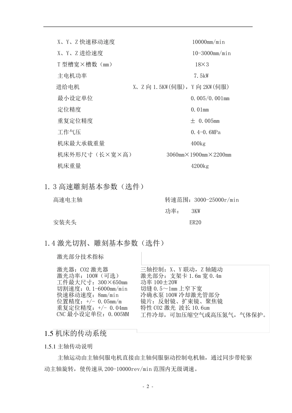 加工中心CNC850使用说明书_第2页