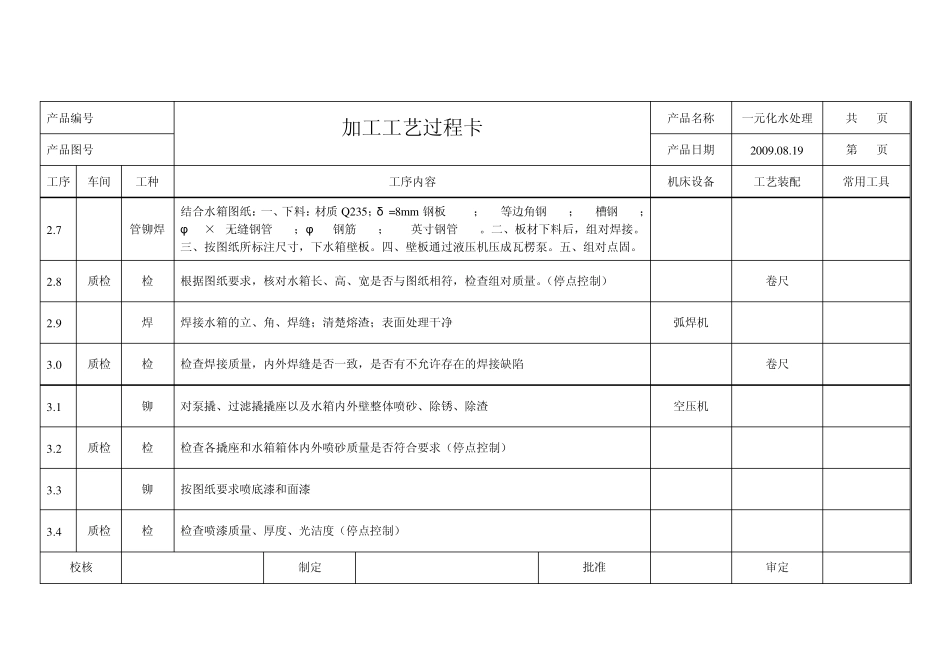 加工工艺过程卡_第3页