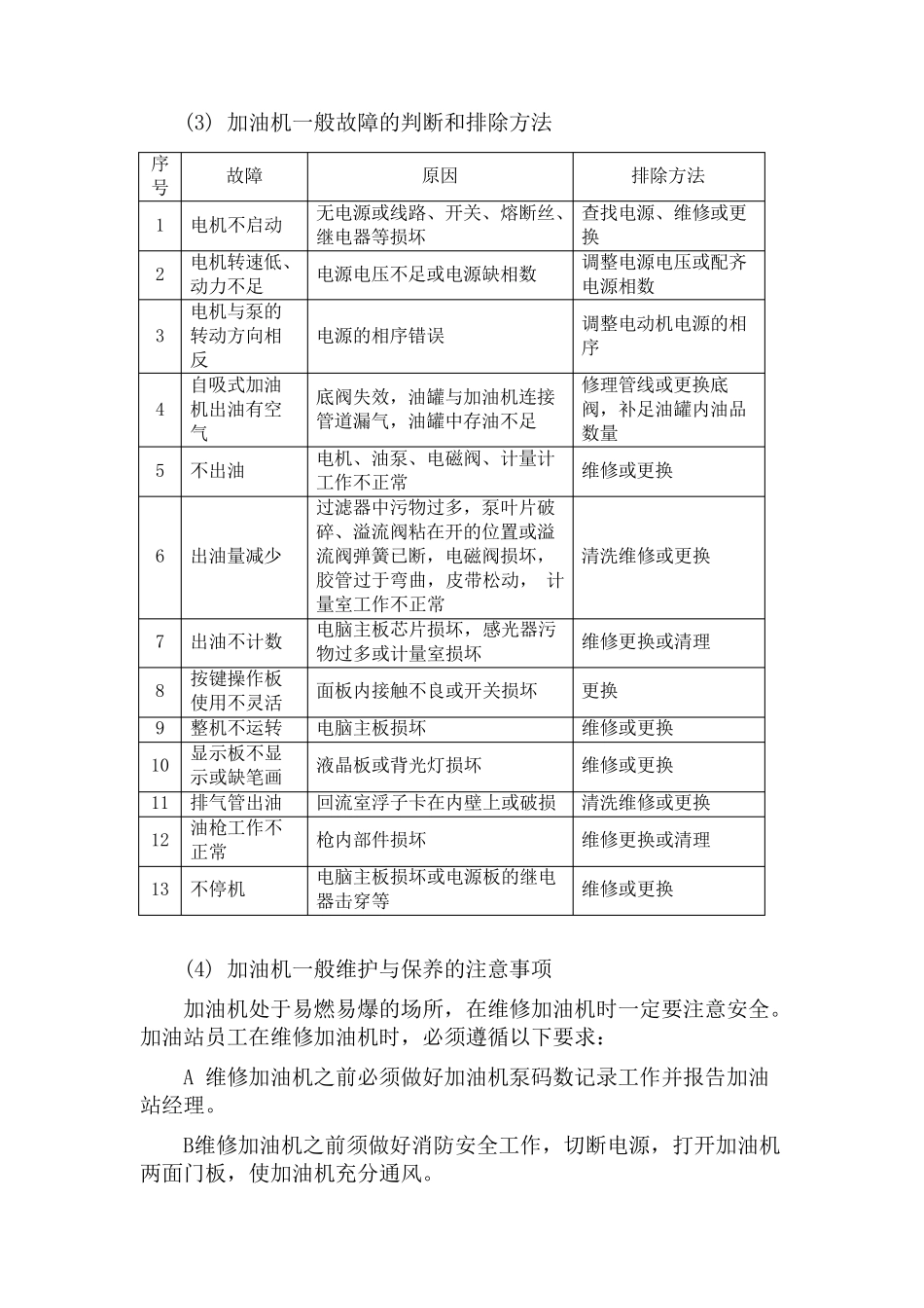 加油机保养手册_第3页