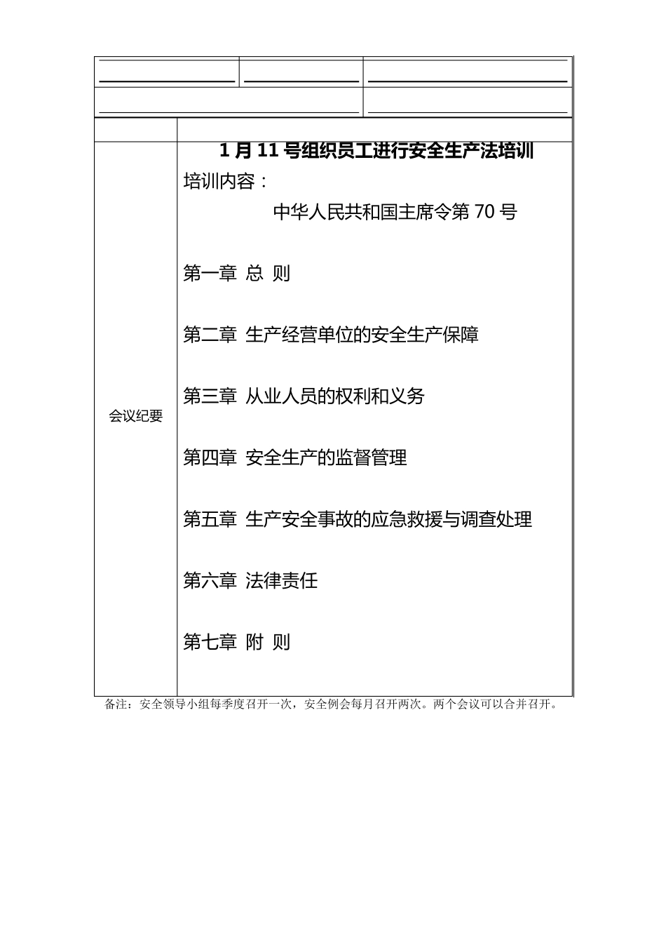 加油站安全生产会议记录_第3页
