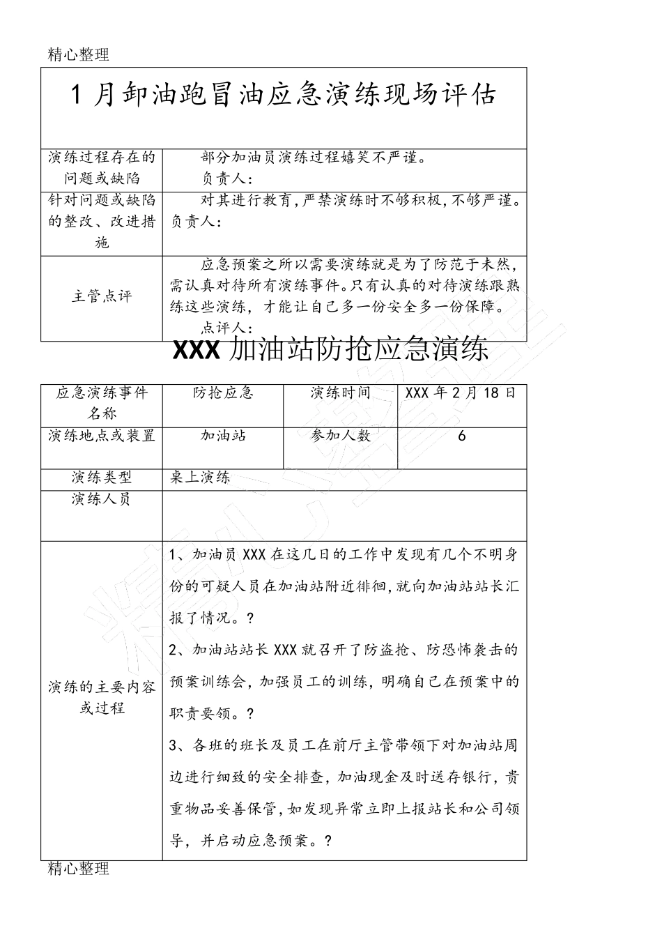 加油站应急演练汇总_第2页