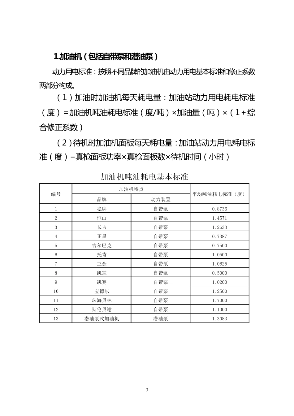 加油站水电费测算标准_第3页