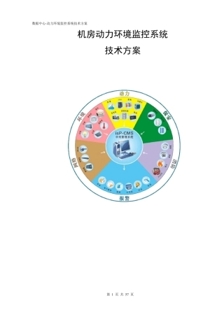 动力环境监控系统方案