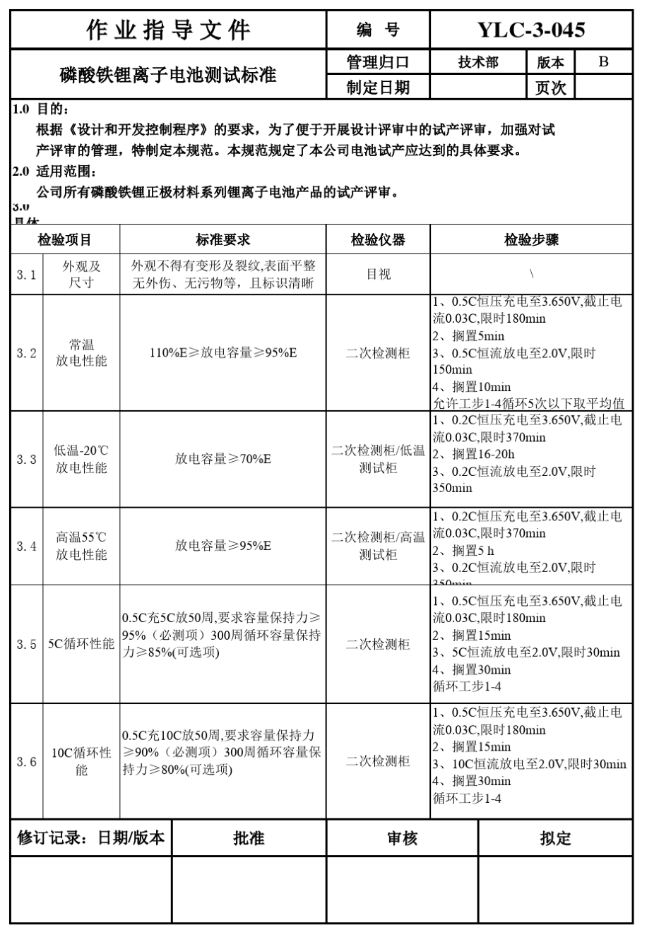动力电池测试标准_第1页