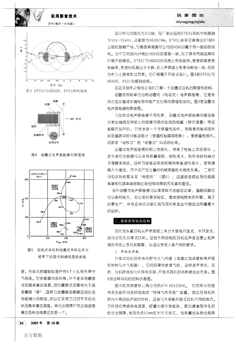 动圈式高保真耳机的原理结构和制作_第2页