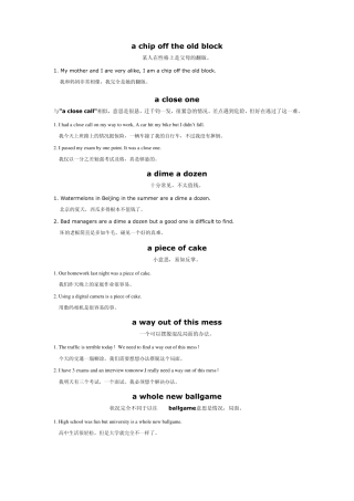 动感英语之俚语词典