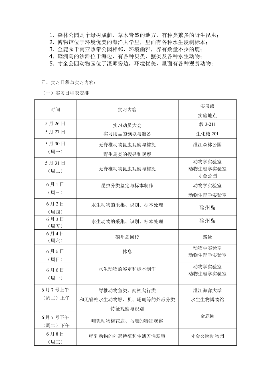 动物学实习报告_第2页