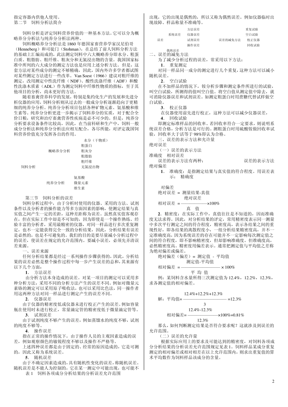动物饲料常规成分的测定方法_第2页