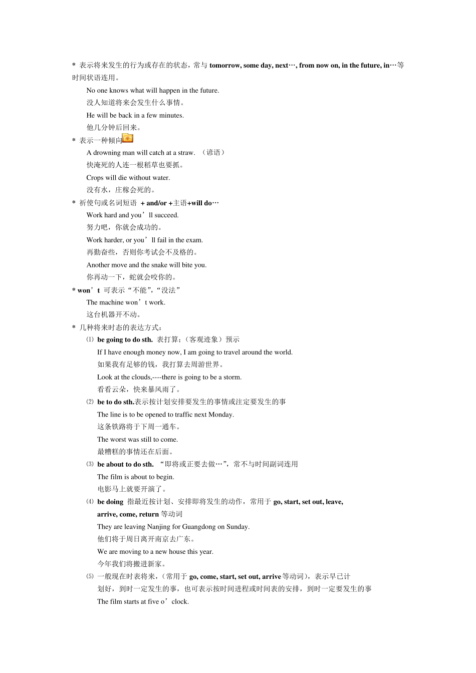 动词的时态和语态_第3页