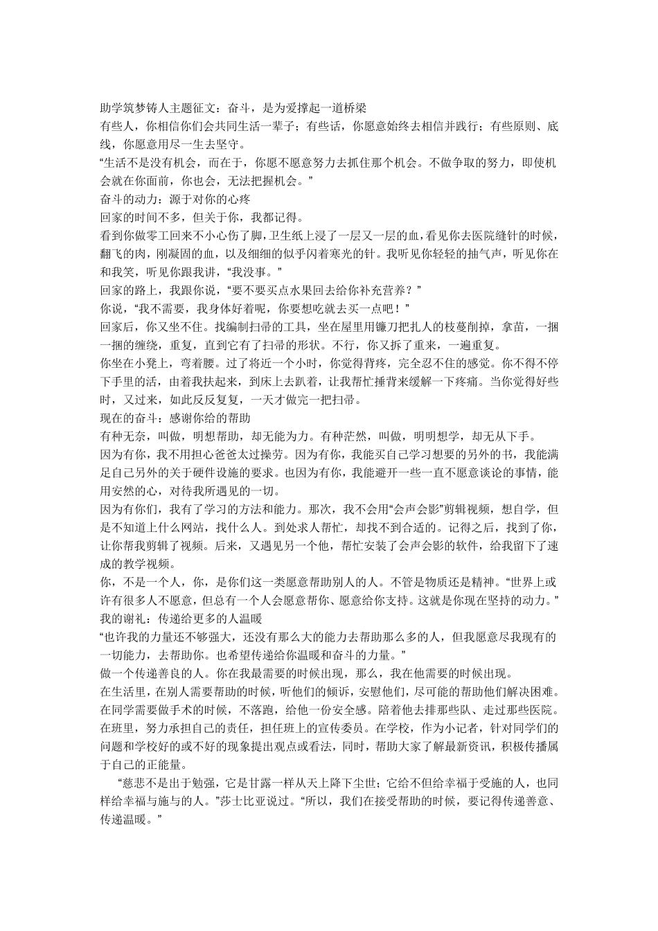 助学、筑梦、铸人征文_第3页