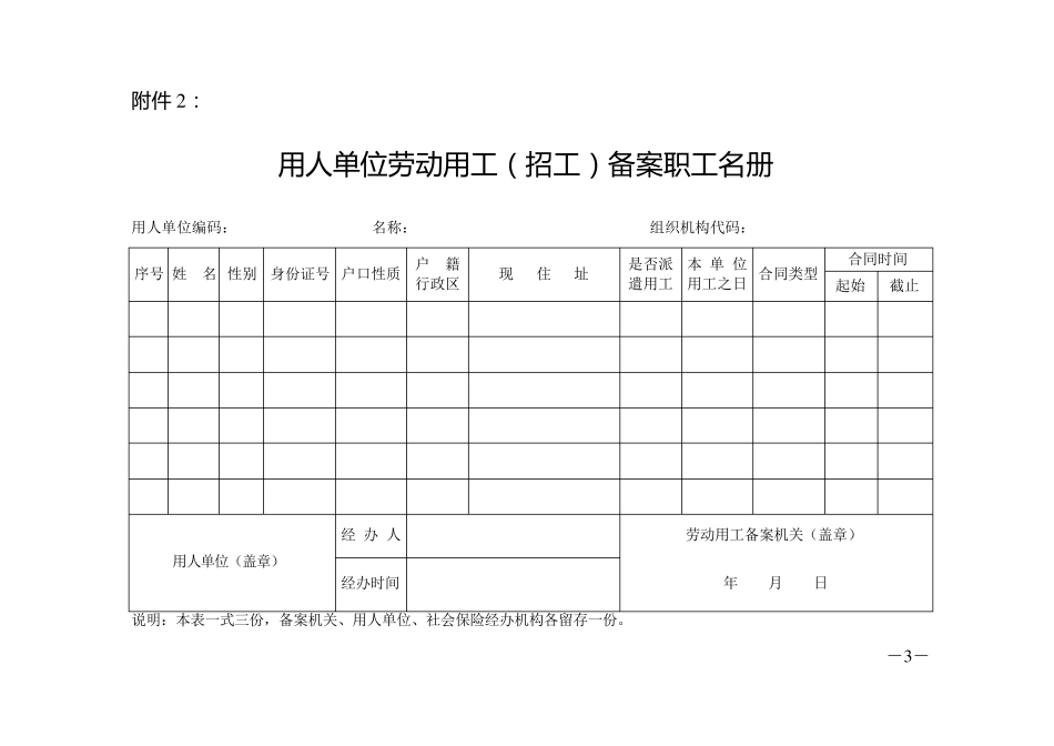 劳动合同用人单位劳动用工(招工)备案表_第3页