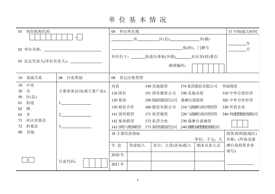 劳动工资统计台帐(B5打印版)_第3页