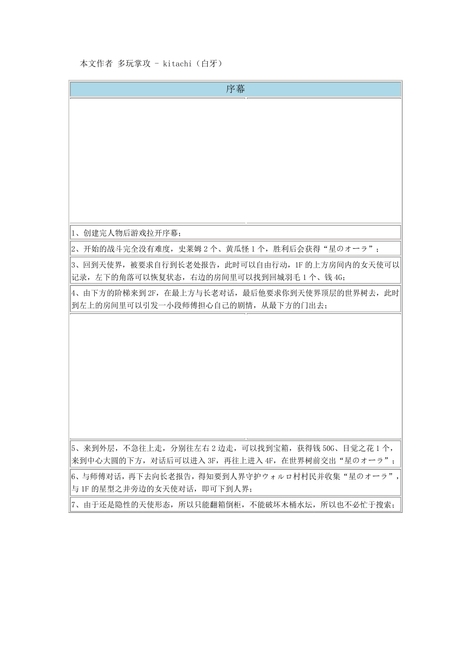 勇者斗恶龙9图文攻略_第1页