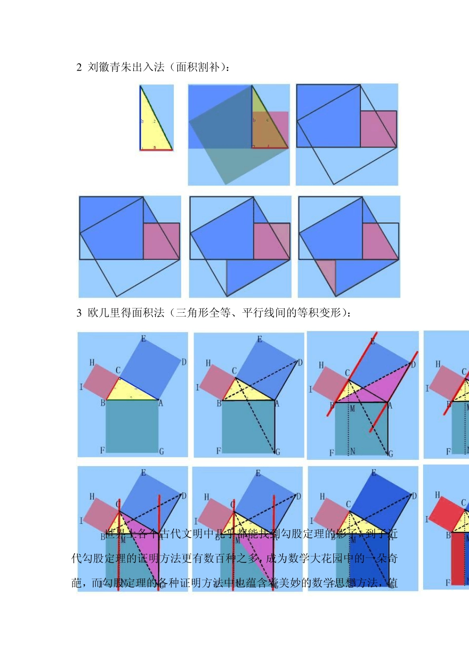 勾股定理证明方法的应用(教案)_第2页