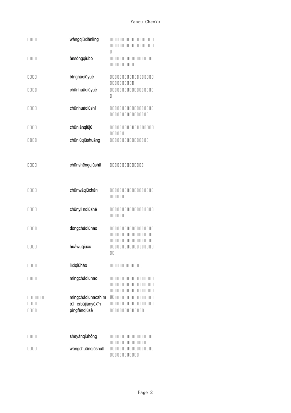 包含“秋”的成语_第2页