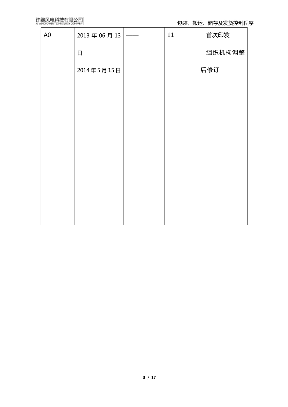 包装、发货控制程序_第3页