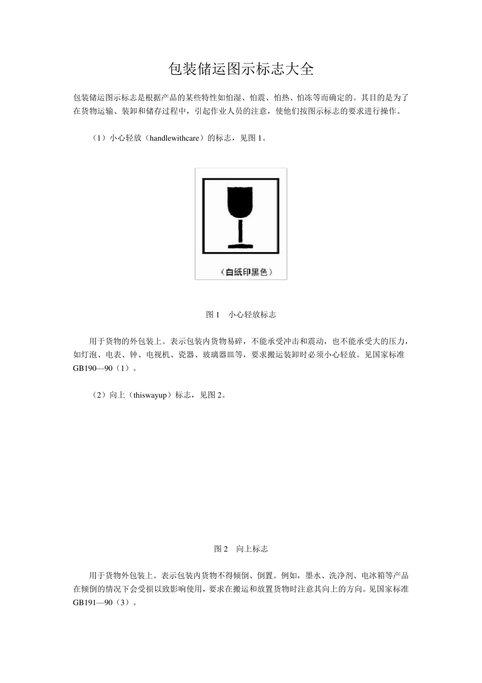 包装储运图示标志_第1页