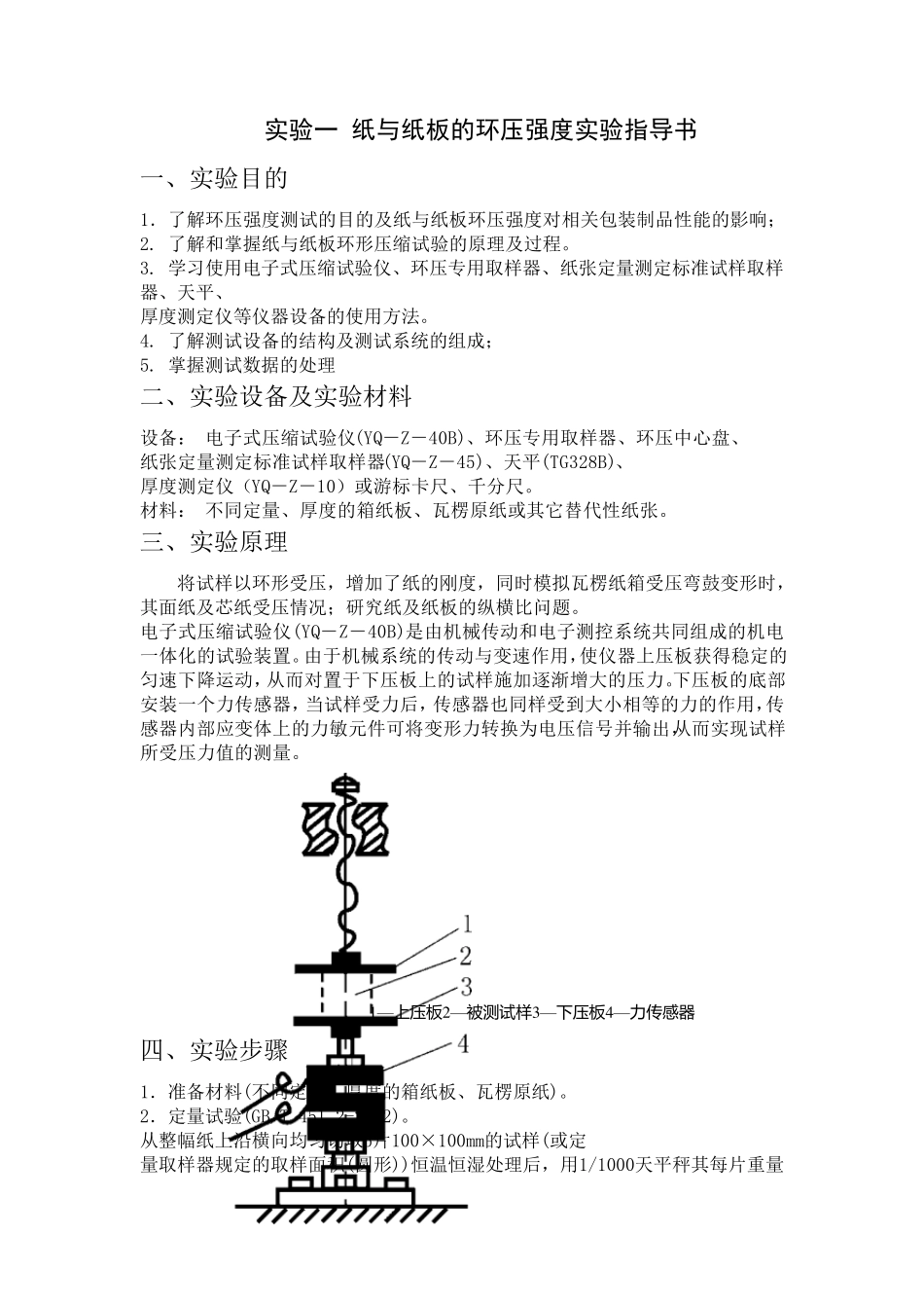 包装测试技术实验报告_第2页