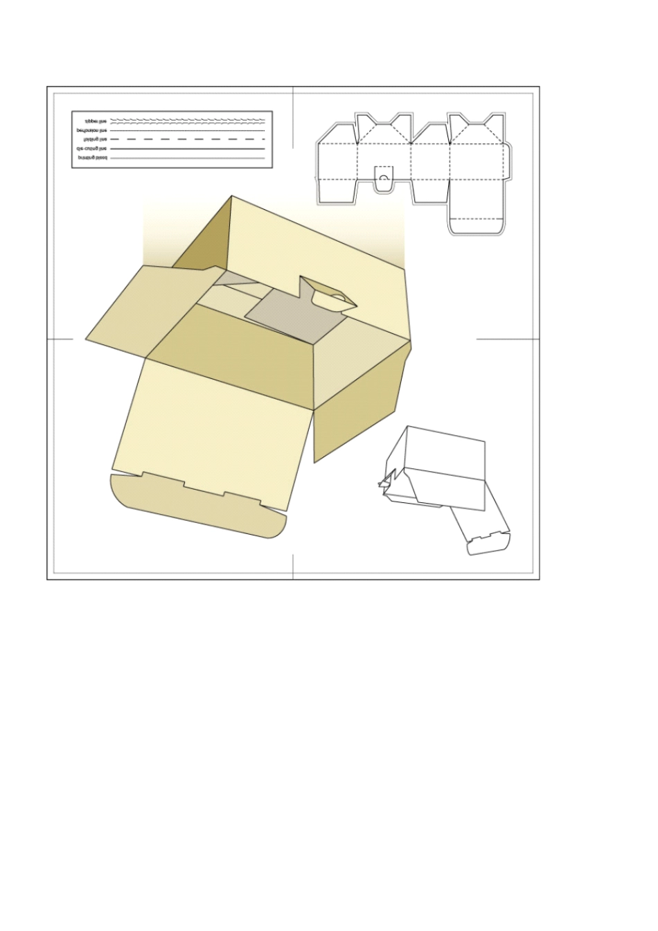 包装盒展开图_第2页