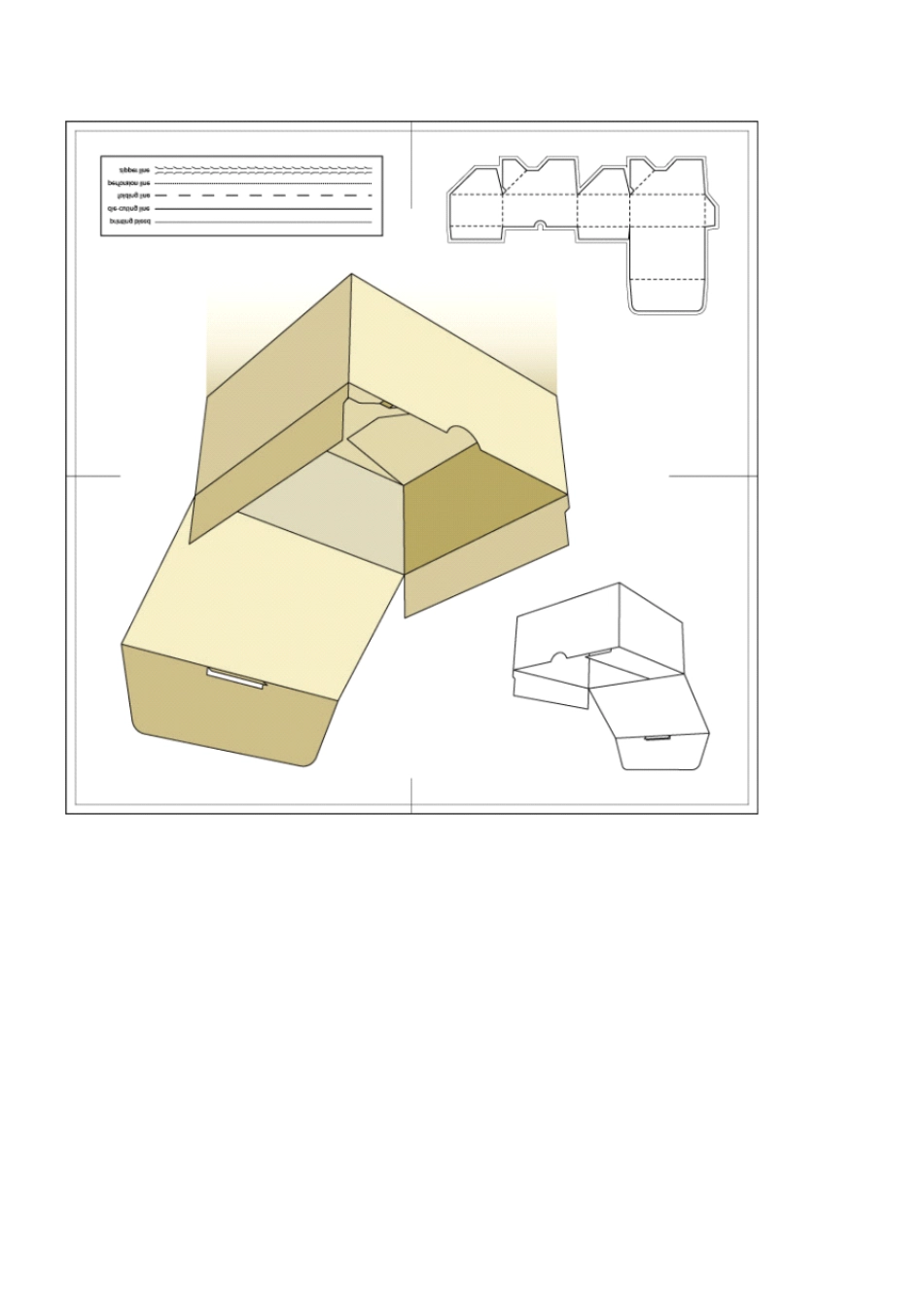 包装盒展开图_第3页