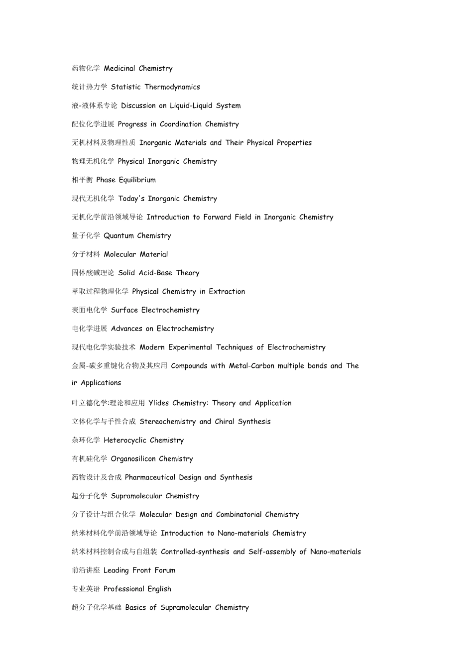 化学专业英语词汇_第2页