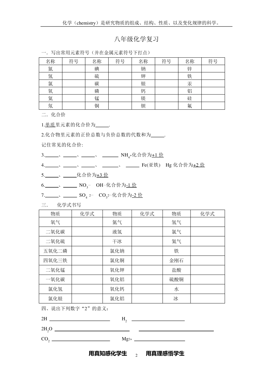 化学入门知识_第2页