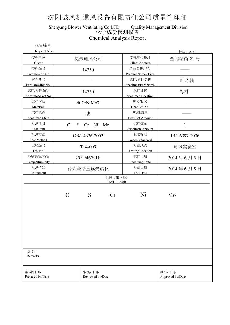 化学分析报告单_第2页