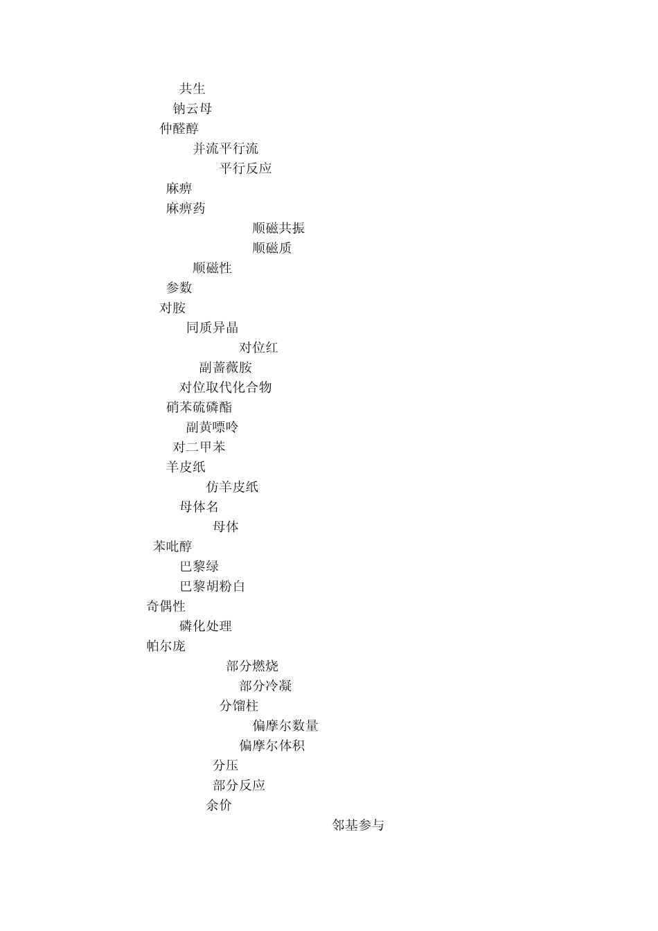 化学及化工专业词汇英语翻译(PZ)_第3页