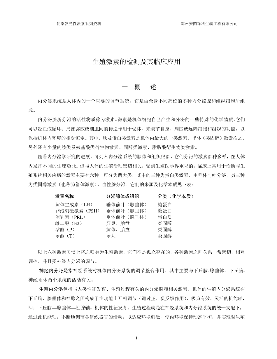 化学发光性激素系列资料_第1页