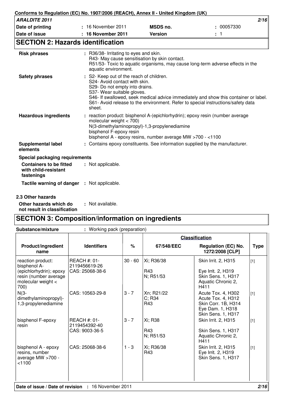 化学品物质安全数据表(MSDS)_第2页