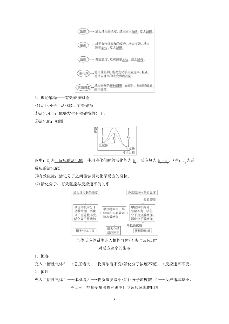 化学平衡知识点_第2页