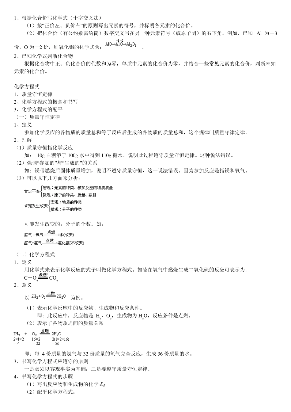 化学式,化学方程式,化合、分解与中和反应_第3页