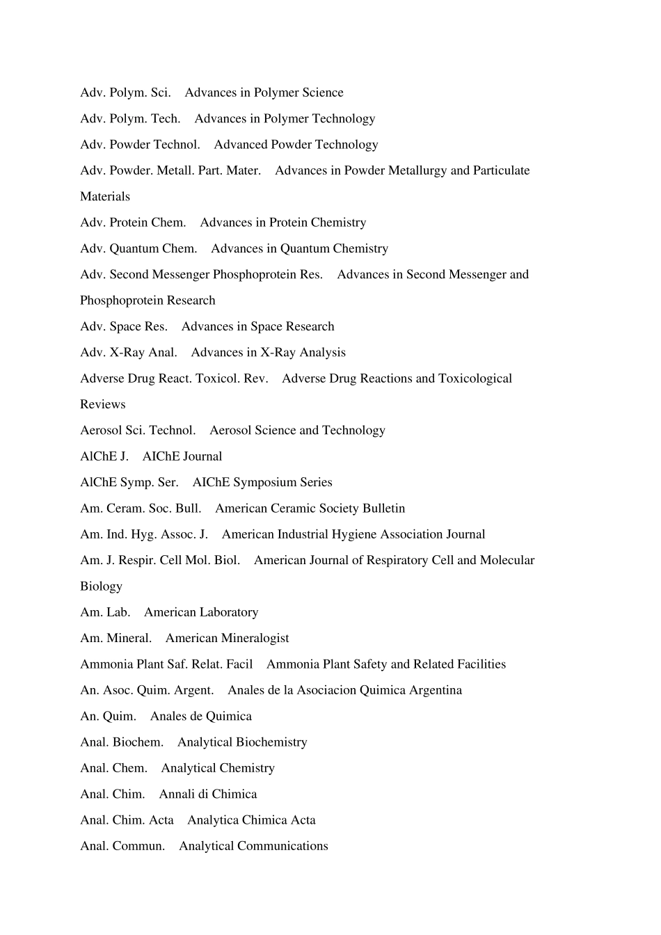 化学期刊缩写_第3页
