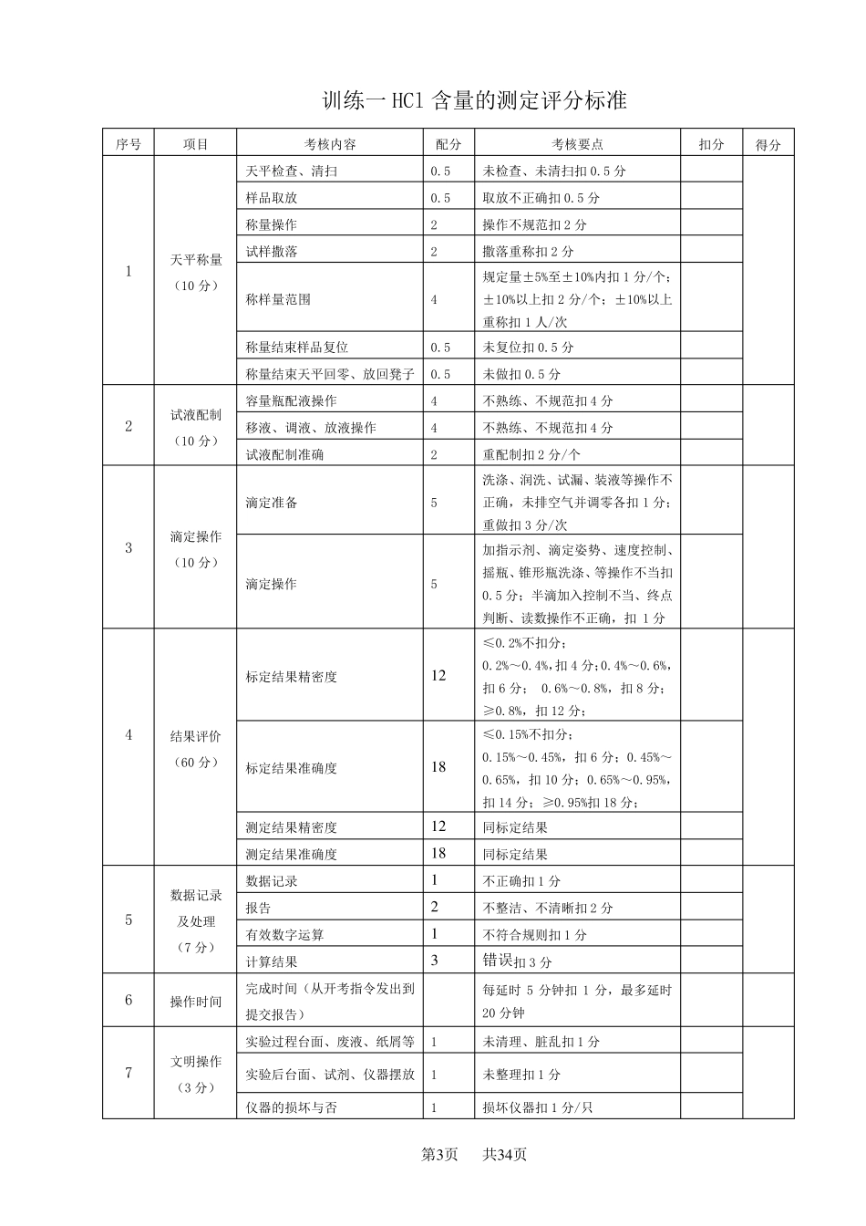 化学检验工技能训练_第3页