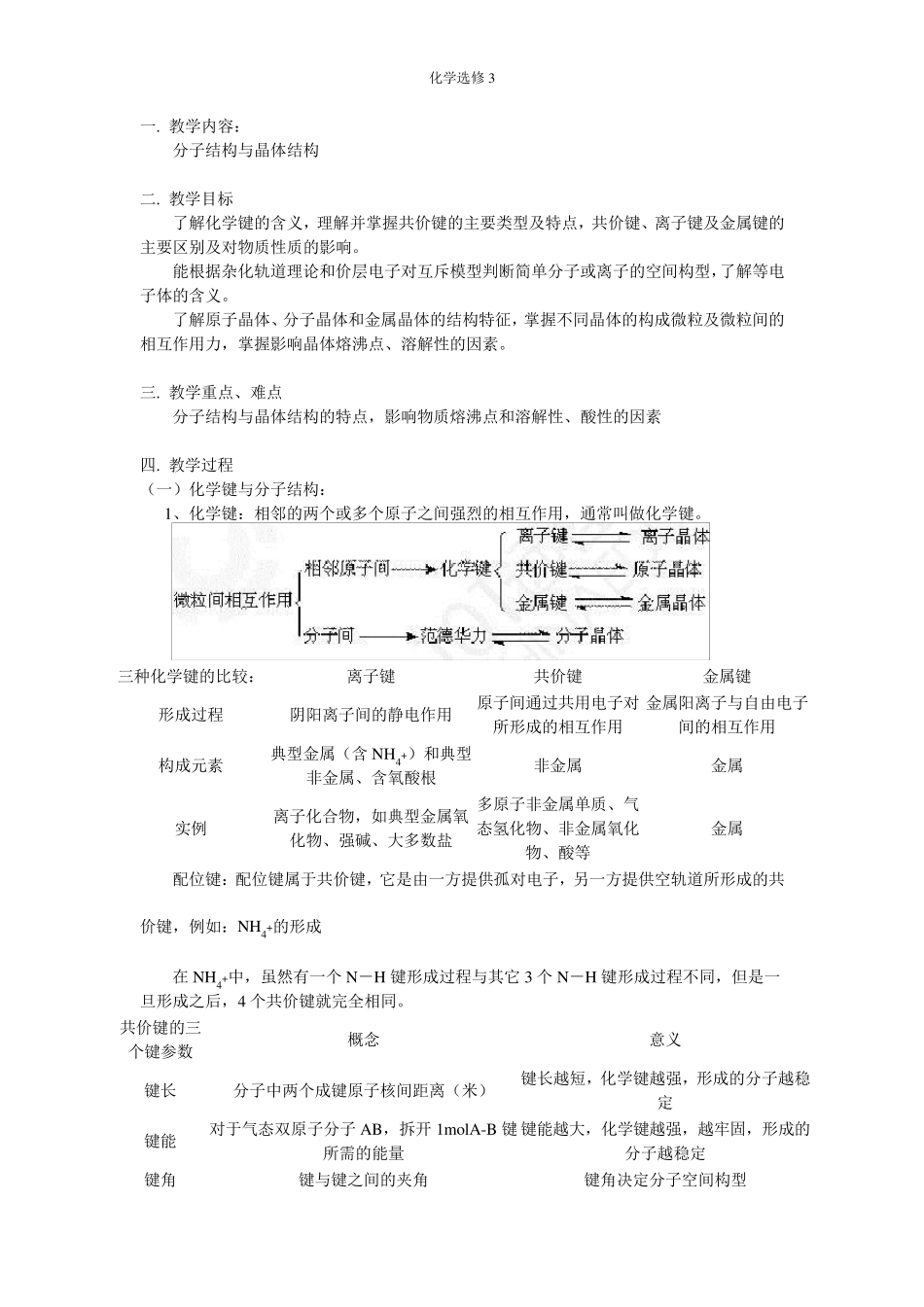 化学物质结构与性质_第1页