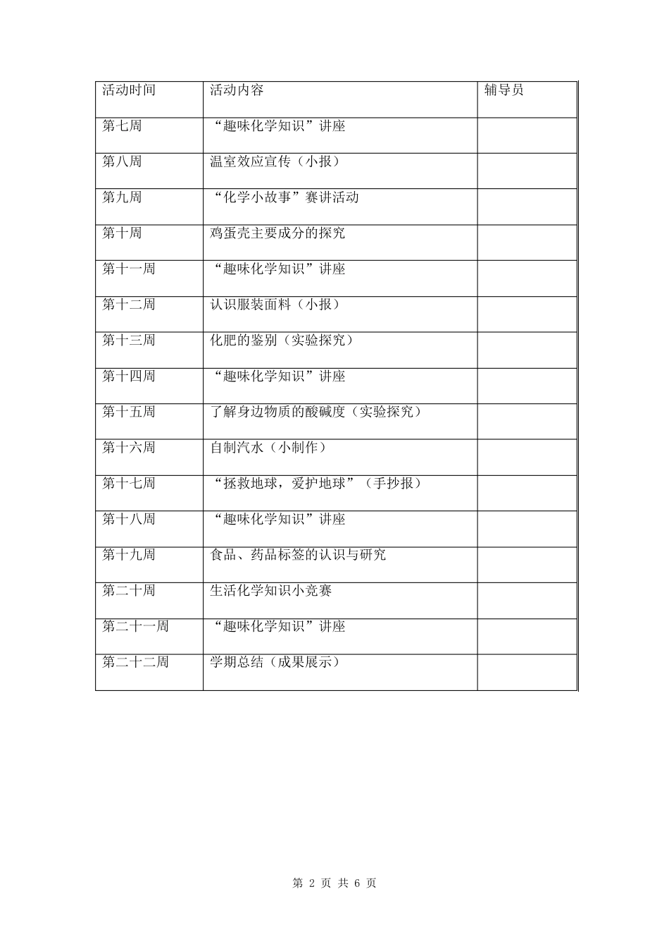 化学社团活动方案三篇_第2页