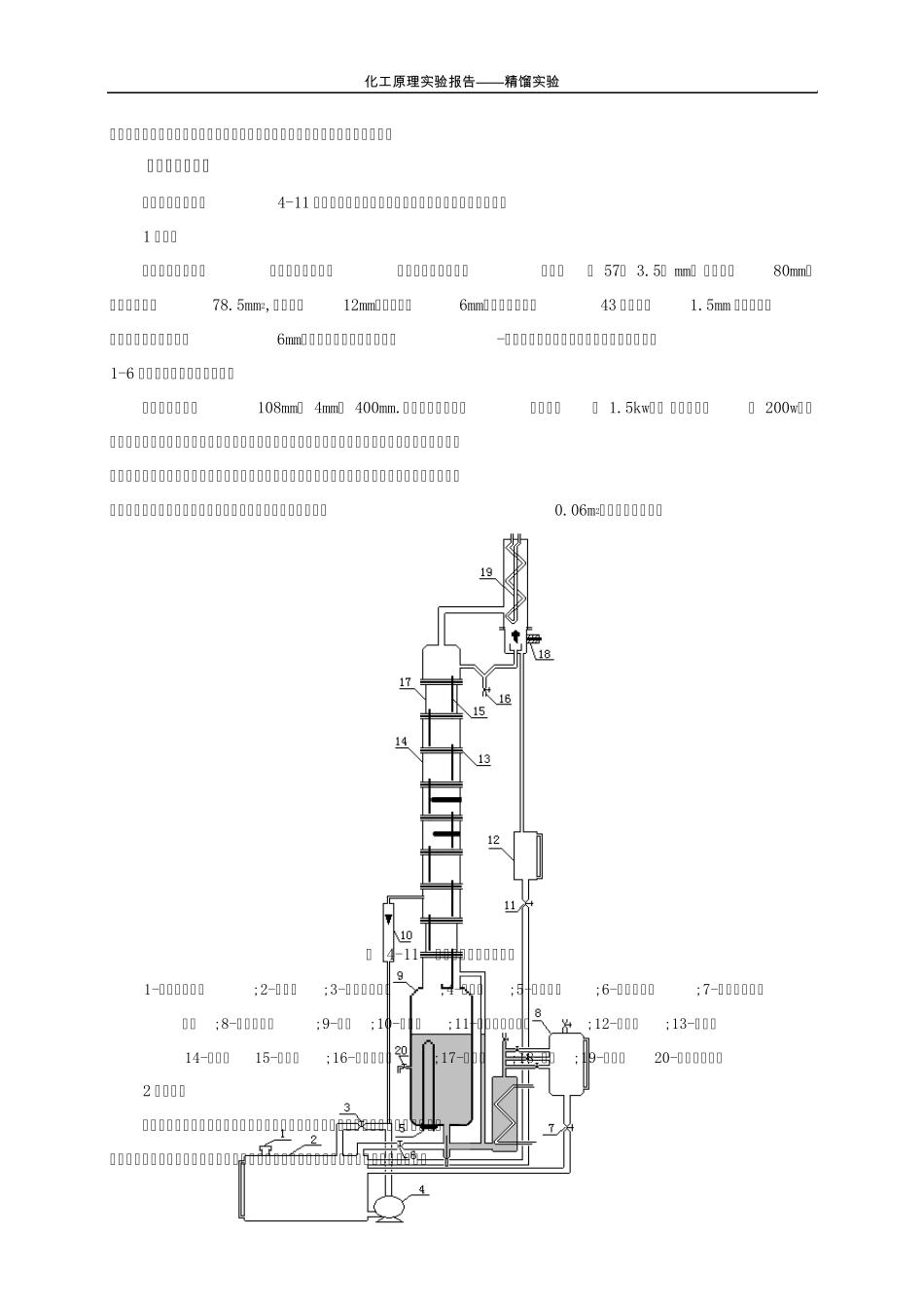 化工原理实验报告精馏实验_第2页
