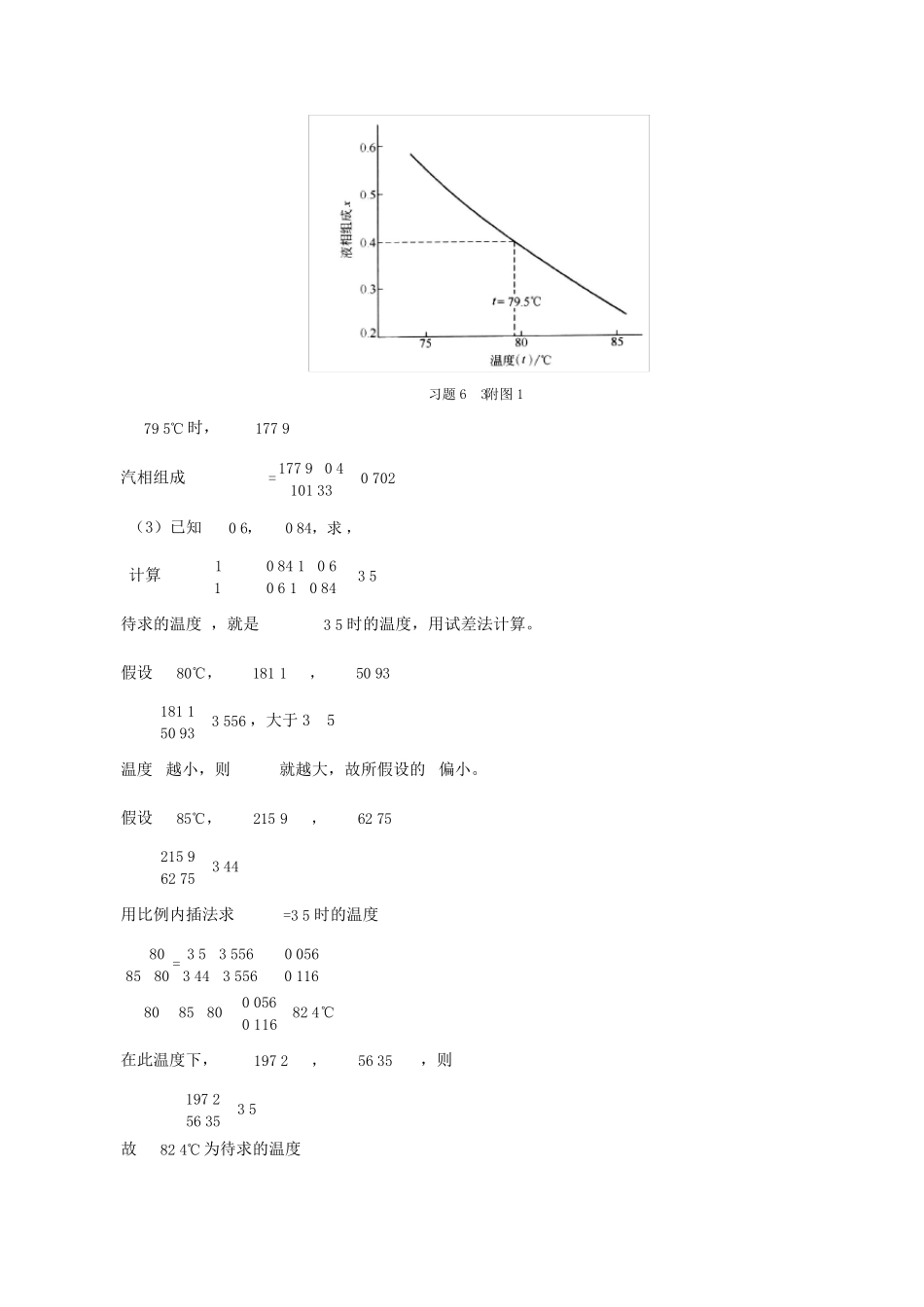 化工原理王志魁第五版习题解答：第六章蒸馏_第2页