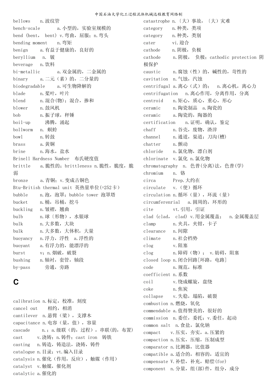 化工设备流体机械专业外语_第2页