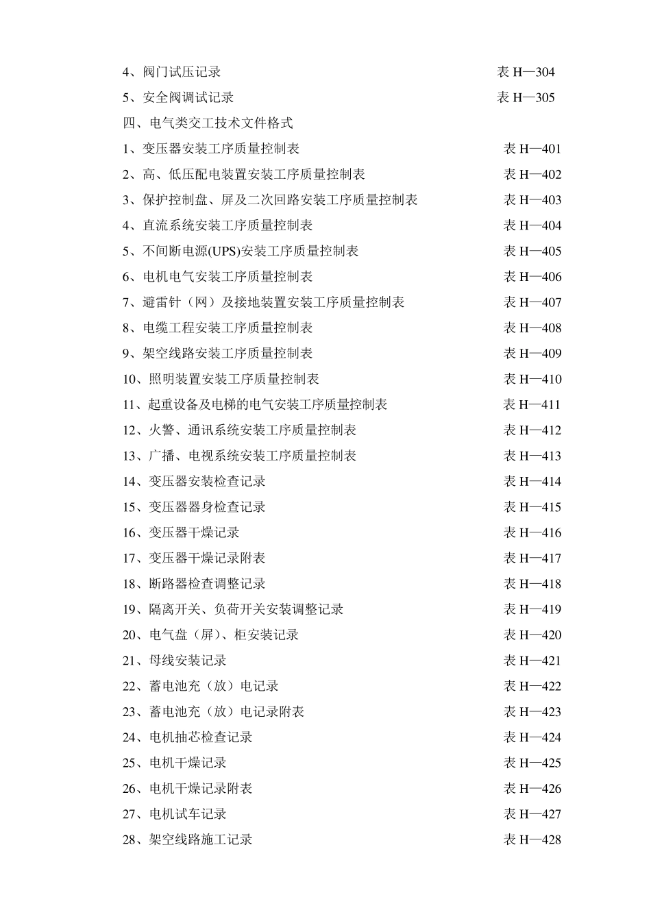 化工部交工资料表格_第3页