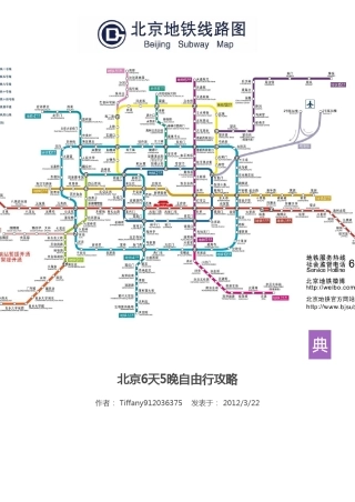 北京6天5晚自由行攻略