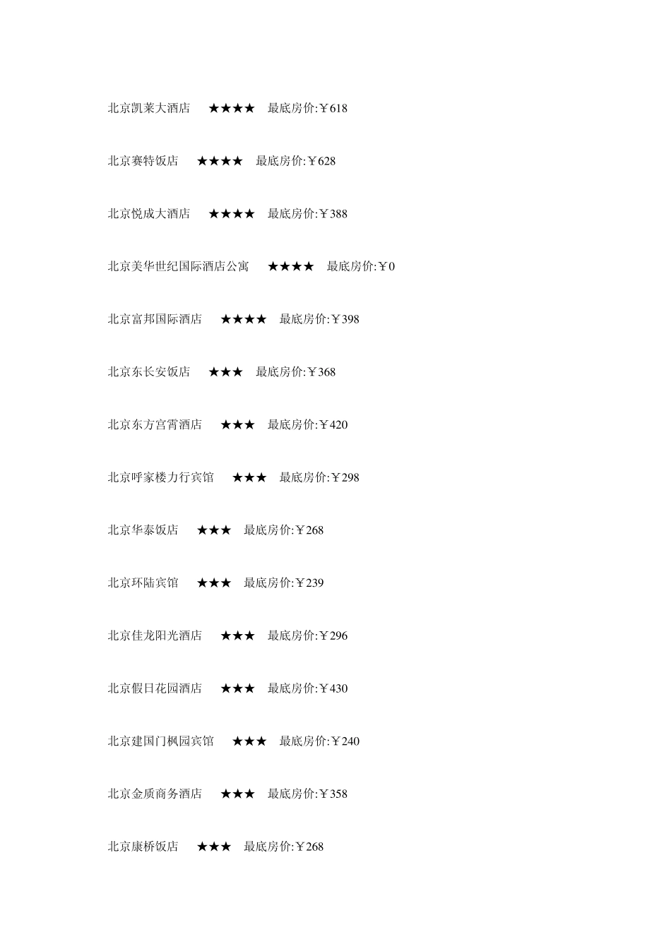 北京国贸CBD商圈附近酒店北京酒店预订共有61家_第3页