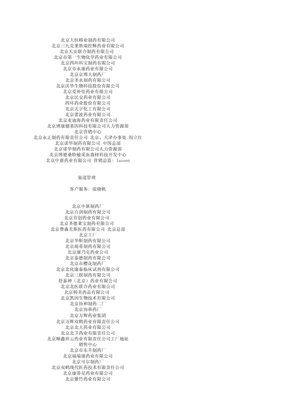 北京地区医药企业_第2页