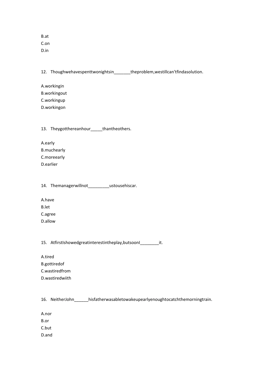 北京大学16秋季《大学英语1第六组》课程作业_第3页