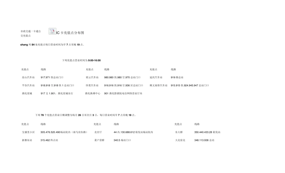 北京市学生公交卡充值点_第3页